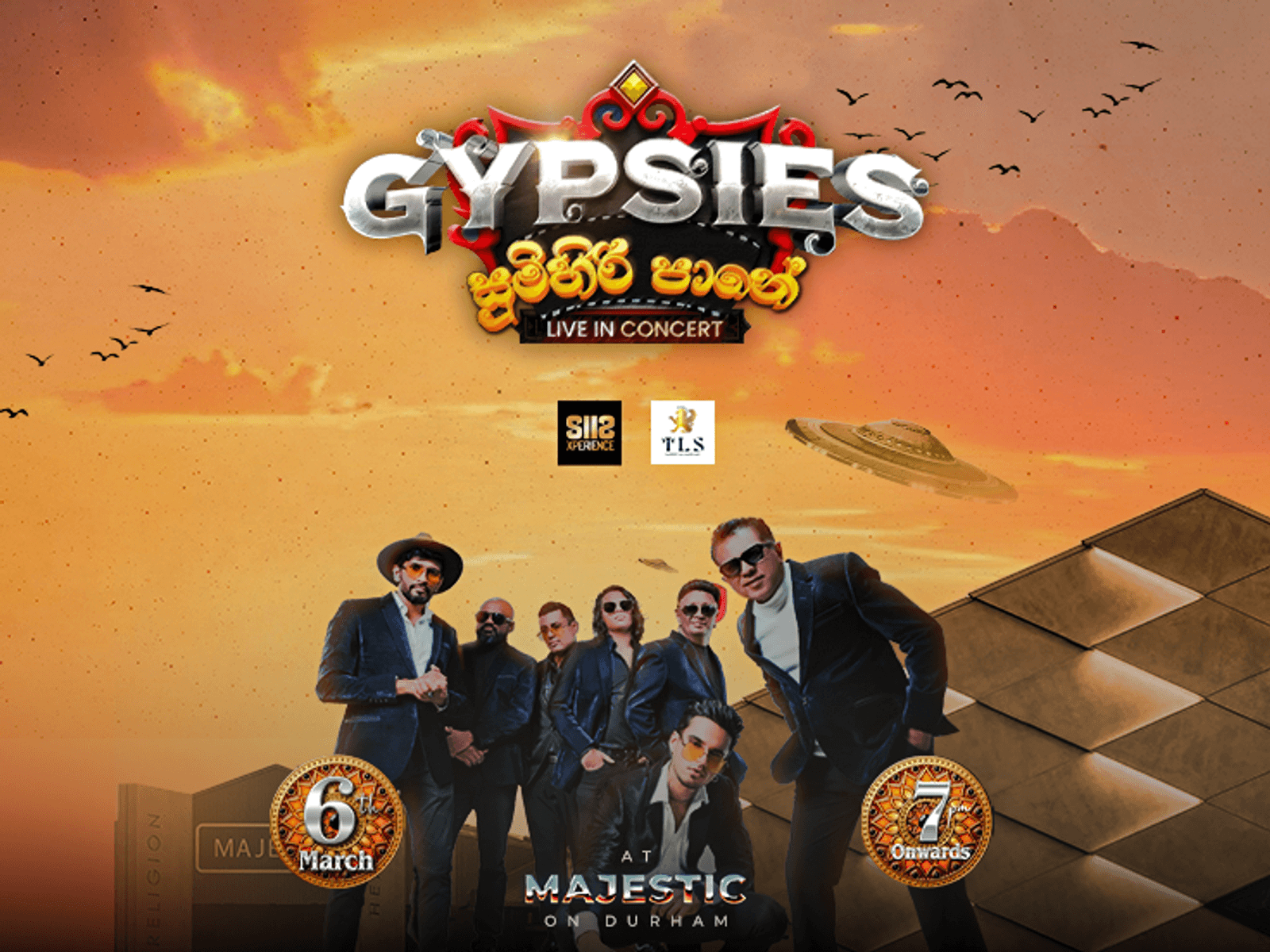 GYPSIES සුමිහිරිපානේ — Live in concert, Christchurch
